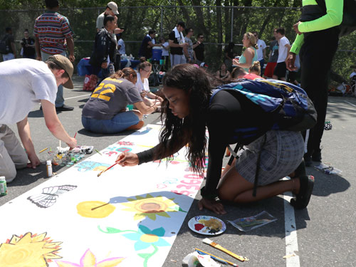 Student mural class assignment