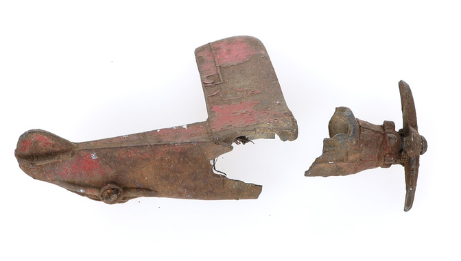 Red Bank Battlefield toy airplane